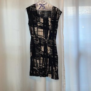 Black and white dress